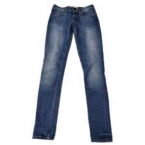 Acne Studios‎ Jeans Womens 25 Blue Low Rise Vintage Skinny Denim Stretch